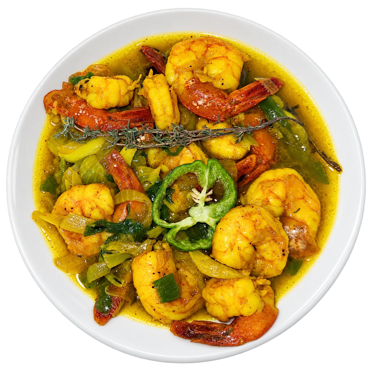 Curry Shrimp in Coconut Milk